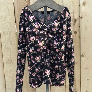 Forever 21 Plus Flower Top